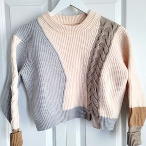 Aritzia Wilfred Cropped Wool Sweater